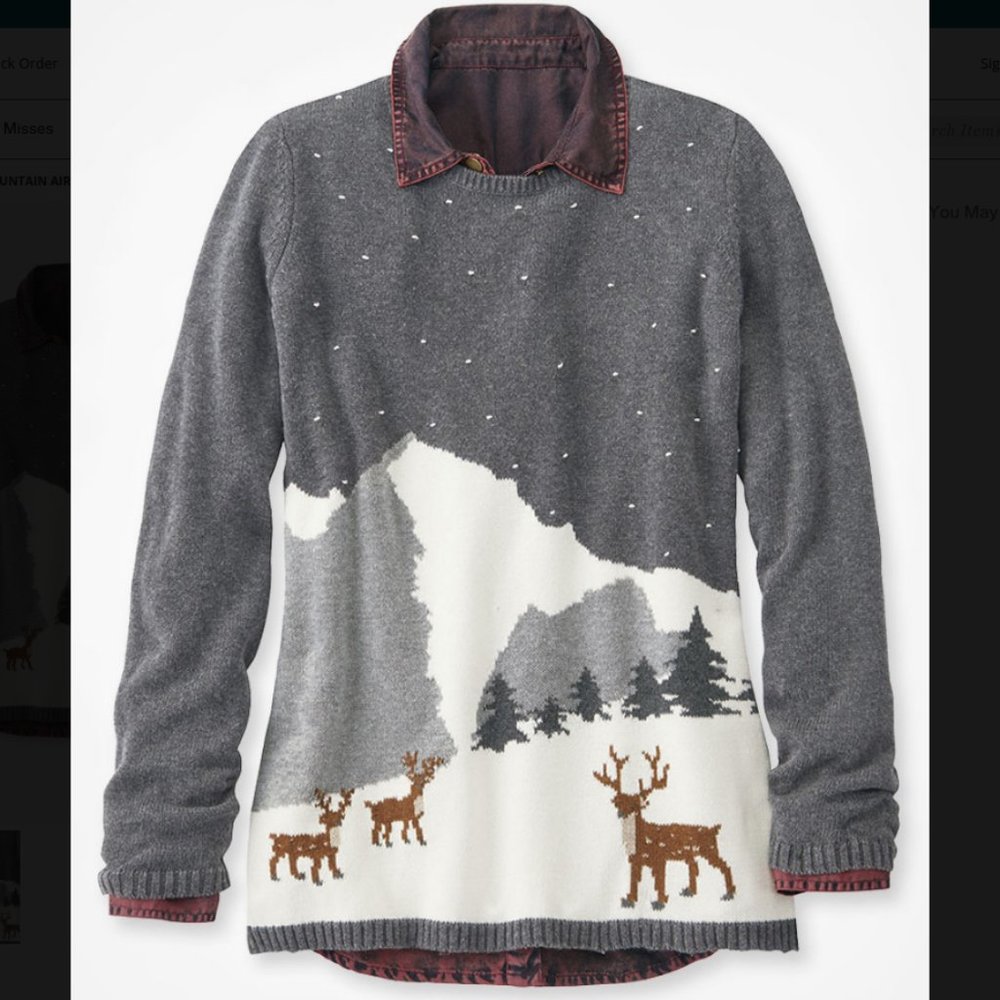Coldwater Mountain Air Pullover Sweater